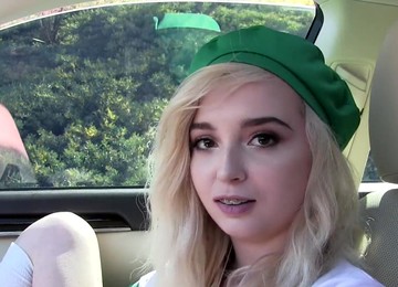 Blonde Cutie In A Uniform Enjoys While Getting Fucked - Lexi Lore