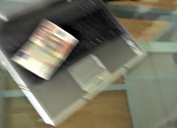 Big Boobed Russian Secretary Kira Queen Gives Awesome Footjob To Her Boss