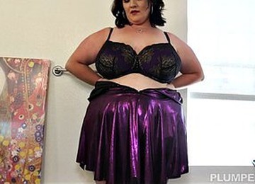 Fat Slut Got Her Hand On A Dick Finally