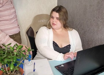 Boss, Chubby Secretary Fucked