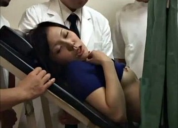 Japanese Gynecologist Checked By Group