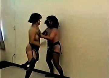 Chubby Mature Wife Catfight