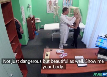 Blonde Female Patient Of The Czech Hospital Daisy Lee Dicked