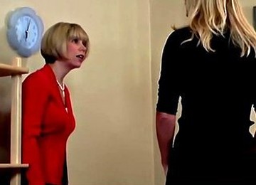 Kailee And Sissy Taste The Wooden Spoon