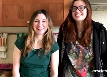 Amateur Lesbians Steamy And Sexy Fingering Orgasms